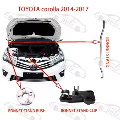 FOR TOYOTA COROLLA ALTIS 2014 2015 2016 2017 FRONT BONNET STAND /BONNET STAND clip / BONNET STAND bu
