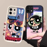 GK-83 The Powerpuff Girls Black and White Silicone Casing for Infinix Note Zero 30 40Pro 40Pro5G Inf