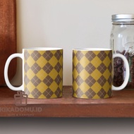 Kaleidoscopic argylle pattern Coffee Mug