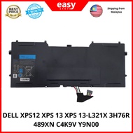 Del XPS12 XPS 13 XPS 13-L321X 3H76R 489XN C4K9V Y9N00 LAPTOP BATTERY REPLACEMENT