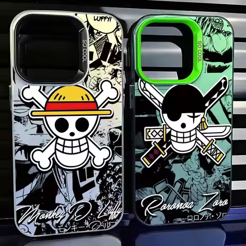 One Anime P-Piece Phone Case for iPhone 15 16 Pro Max 11 13 Pro 14 Plus 12 11Pro 15Pro Max 16e Cover