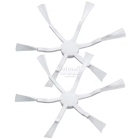 6-Armed Turbor Brushes For Xiaomi MIJIA 2C 1C 1T / Dreame F9 D9 Replacement Side Conor Brush MI Robo