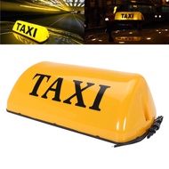 Taxi Sign Cab Roof Top Topper Car Magnetic Sign Lamp 12V LED Light Waterproof