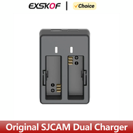 Original SJCAM Dual Charger For SJCAM SJ4000, SJ4000 AIR, SJ5000X, SJ5000 Wifi, M10, M20, SJ8, SJ10, A10, A20, SJ6 Action Camera