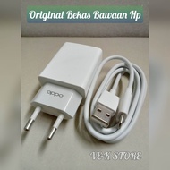 CHARGER OPPO A5 OPPO A9 2020 TYPE C FAST CHARGING ORIGINAL 100% BEKAS CABUTAN HP