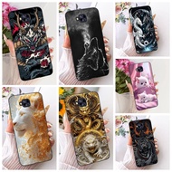 Cool Cartoon Cover For Asus Zenfone 4 Selfie Pro ZD552KL Phone Case Z01MD Luxury Dragon Wolf Pattern