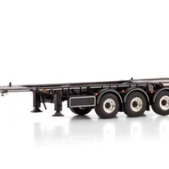 WSI 1/50 30FT CONTAINER TRAILER TRAILER Alloy Model GEELHOED 01-4420 Limited Edition Model