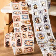 Have A Nice Day Background Washi Tape Time Photo Wall Series Cute Cartoon Collage Journal Material D