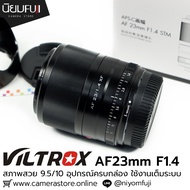 VILTROX AF 23mm F1.4 Second Hand Lens Lenses Clear Face Blurred Back Melting Camera Fix