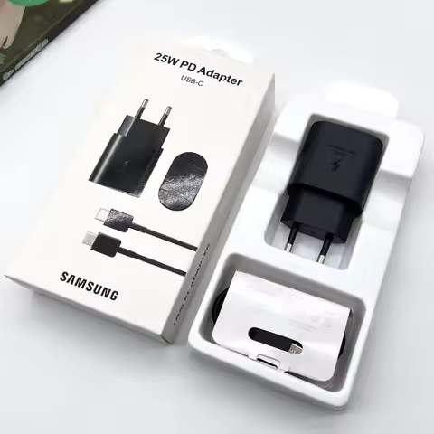 Samsung 25W Super Fast Charger Usb Type C Cargador For Galaxy A54 A34 A33 A53 A73 5G S20 S21 S23 FE 