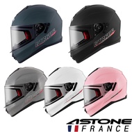 [ASTONE] GTB606 Plain Color Full Face Helmet Dual Lens