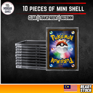 【Morgan Games】[Ready Stock] 10 Pieces Mini Shell 35PT for TCG Cards – Pokémon Digimon MTG