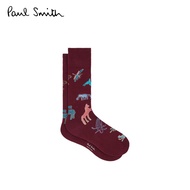 Paul Smith ถุงเท้าผู้ชาย รุ่น M1A-380CI-T687-28 สี Red