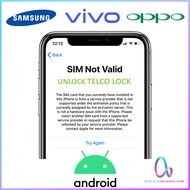 TELCO LOCK / GOOGLE LOCK / ANDROID UNLOCK SERVICE