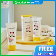 ยาสีฟันเด็ก ATOPALM Kids Chika Chika Step 1 สูตรอ่อนโยน กลิ่นสตรอว์เบอร์รีธรรมชาติ ฟลูออไรด์ต่ำ x3 ช