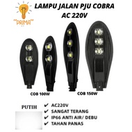 100W / 150W COBRA COB WHITE LED STREET LIGHT AC 220V