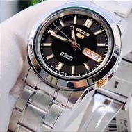 HYZ209- JAM TANGAN SEIKO 5 AUTOMATIC 100 21 JEWELS HARDLEX CHRYSTAL