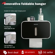 ECOCO Wall Mounted Waterproof Bathroom Roll Tissue Box holder Dispenser Waterproof Toilet Paper roll