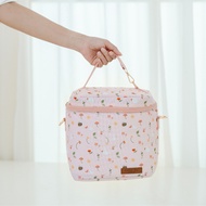 MULTI USE INSULATED CARRIER BAG - FLORAL BUNNY