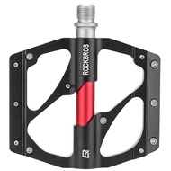 ROCKBROS bicycle pedal mountain road bicycle pedal aluminum flat pedal 9/16 inch (about 2.3 cm) seal