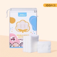 100pcs Cotton Pad Facial Cotton Pad Make-up Cotton Facial Cleansing Disposable Cotton Pad