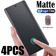 4PCS Frosted Matte Frosted Hydrogel Soft Film For Lava Blaze Amoled Curve Dragon Duo Nxt 1X 2 3 X Pr