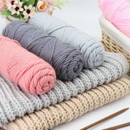 Crochet yarn 8Ply 100g Thread for Knitting Scarf Wool Handmade DIY Fabric