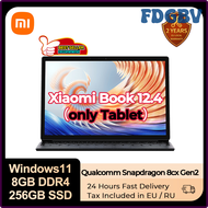 GSDHJ Xiaomi Book 12.4-inch Tablet Laptop Qualcomm Snapdragon 8cx Gen 2 8 Cores 8GB 256GB SSD 2.5K Touch Screen PC HJDRH