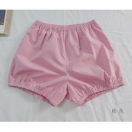 Nanbai Thin Pure Cotton Iyengar Yoga Shorts Breathable and Loose Fashion Tape Summer Pure Color Danc