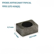 MESIN TYPICAL INDUSTRIAL SEWING MACHINE SLIDE BLOCK TOFU BOX 1 NEEDLE 22T2-020 GC6-1