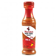 Nando's - 英國Nando's 燒雞店 Peri-Peri Sauce (Hot 大辣) 125g #0519 (橙紅色) 霹靂辣椒醬