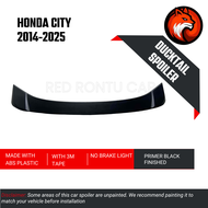 Red Rontu car accessories: 2014-2021 Honda City Spoiler Honda Car Accessories City Car Accessories A