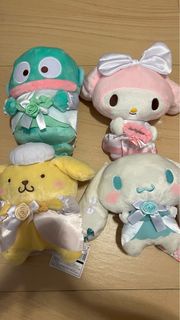 婚紗水怪 婚紗Melody 婚紗布甸狗 婚紗肉桂狗 Sanrio公仔