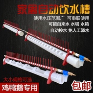 Penyiram Ayam Automatik Ayam Minum Palung Air Makan Minum Itik Peralatan Pembiakan Angsa Ladang Ayam