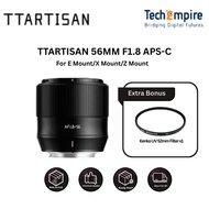 TTArtisan 56mm F1.8 APS-C Lens Large Aperture Autofocus for Sony E-Mount/Fujifilm X-Mount/Nikon Z-Mo