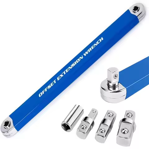 Tight Spaces Extension Tool 1/2 in. 1/4 in. 3/8 in. Auto Repair Tool Home Tool Set Professional Zero