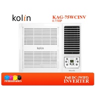 KOLIN KAG-75WCINV 0.75HP Full DC (Wifi) Inverter Window Type Aircon
