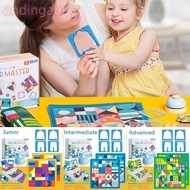 ANDIN Color Shape Matching Toy, Cognitive Game 2-person Game Tailor Master Battle Game, Fun Improve 