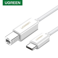 USB Type C to Type B 2.0 Cable for Laptop to Printer Scanner