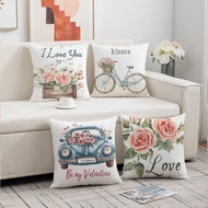 New creatively designed pillowcase, measuring 17.72*17.72 inches.