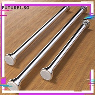FUTURE1 Clothes Drying Rack, Stainless Steel No-Drill Telescopic Pole, Durable Hollow 35-80cm Flexible Curtain Rod for Balcony Bathroom