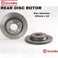 GENUINE BREMBO REAR DISC ROTOR BMW E46 325i 320D (294mm variant)
