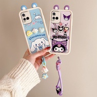 vivo y21 case vivo y21s y21t y33s y33t case Cute ear doll phone case for girls