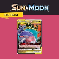 [READY STOCK] Naganadel & Guzzlord GX #158 Pokemon TCG Pokemon Cosmic Eclipse English Version