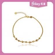 炫麗5G黃金小幸運草手鍊 0.83錢 