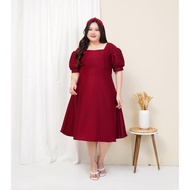 XFashion.ID - Nayla Jumbo Dress Size XXL LD 110Cm Jumbo Formal Dress/ Size XXL Big Size Dress/