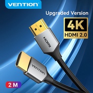 Vention สาย hdmi 2.0 ต่อทีวีสาย HDMI Cable สายhdtv Slim HDMI to HDMI 2.0 HDR 4K 60Hz for Splitter Extender 1080P Cable for PS4 HDTV Projector สายhdmi