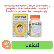 Unical Vitamin Tulang Kalsium Anak Dan Dewasa Untuk Tulang Dan Gigi