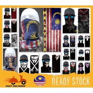 Malaysia Buff Bandana Topeng Muka Joker Half Face Mask