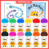 Kid Dot Marker Set Washable Dot Paint Marker 12 Colors Toddler Dot Art Supplies Kit Bingo Markers SH